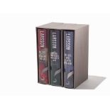 Larsson, “The Millennium Trilogy,” London, 2008-9, First Eds Stieg Larsson (1954-2004) – Swedish