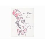 Theodore Seuss Geisel, Cat in the Hat, Work on Paper, c. 1980’sWork on PaperUSA, circa 1980’
