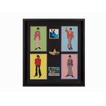 Yellow Submarine, Model Cels, 1968 Four Hand Inked Model Cels in FrameEngland, 1968With