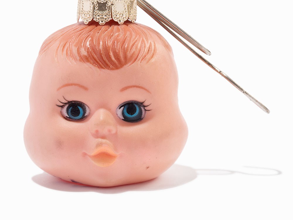 Cindy Sherman, ‘Three-Faced Doll’, Holiday Ornament, 2003 Found object assemblage of vinyl doll - Image 4 of 7