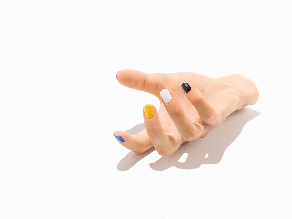 Gillian Wearing, 'My Hand', Cast Wax & Nail Varnish, 2012Casting wax, paint, and nail