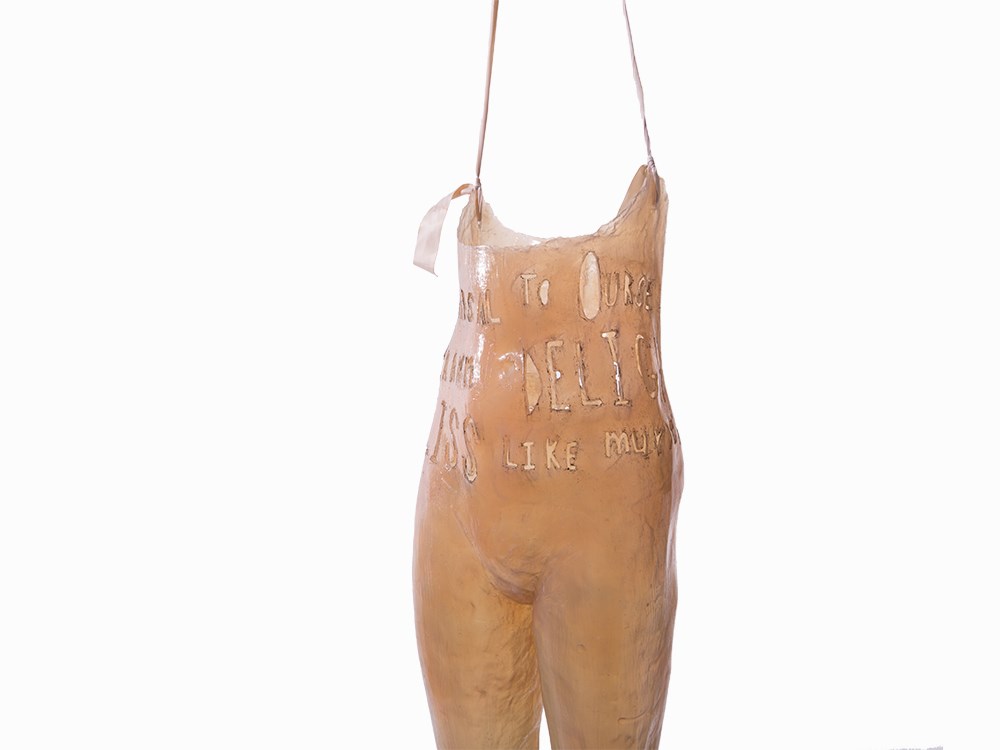 Lesley Dill, ‘Plummet’, Mixed Media, 1997Fiberglass reinforced polyester resin, dyed polyester - Image 3 of 9