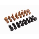 Man Ray (after), Complete Chess Set, 1920/1971Complete chess set with 32 carved solid beech wood