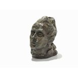 Egon Schiele (after), Bronze, Self Portrait, 1980Patinated bronzeAustria, conceived 1917, cast