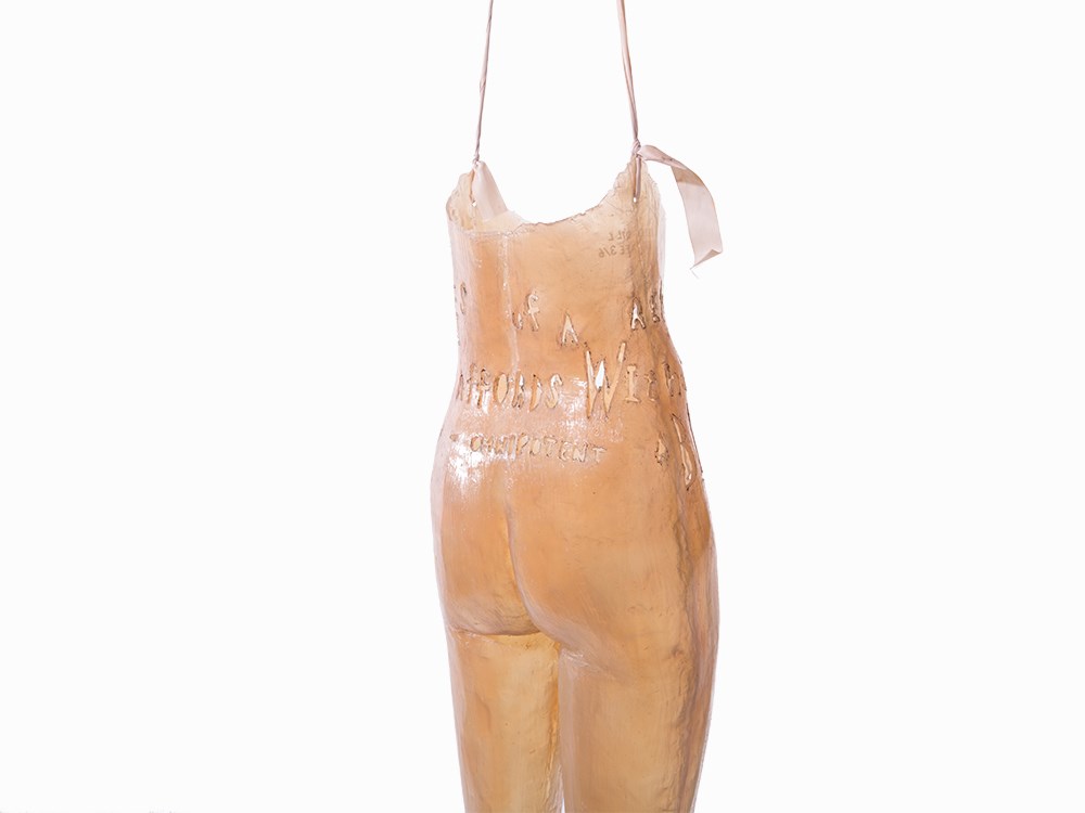 Lesley Dill, ‘Plummet’, Mixed Media, 1997Fiberglass reinforced polyester resin, dyed polyester - Image 5 of 9