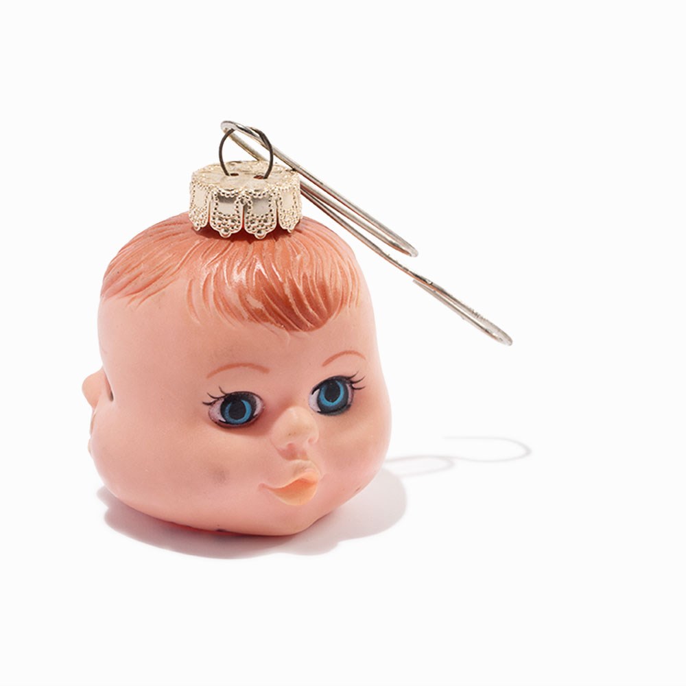 Cindy Sherman, ‘Three-Faced Doll’, Holiday Ornament, 2003 Found object assemblage of vinyl doll - Image 7 of 7