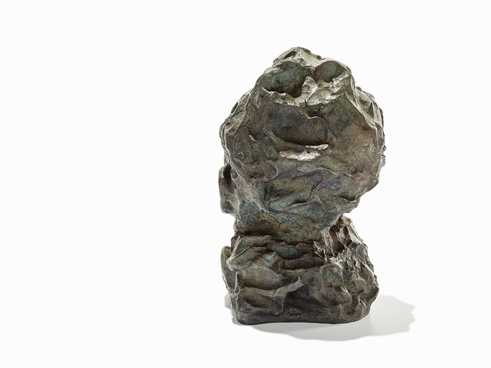 Egon Schiele (after), Bronze, Self Portrait, 1980Patinated bronzeAustria, conceived 1917, cast - Image 6 of 7