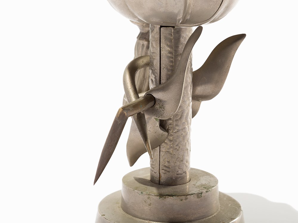 Wilfredo Lam, ‘L’Oiseau de fer’, Chrome-Plated Brass, 1970 Chrome-plated brassFrance, 1970Wilfred - Image 5 of 9