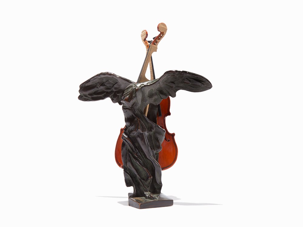 Arman, ‘Petite Victoire de Samothrace’, Bronze, 1990 Bronze and woodFrance, 1990Arman (1928- - Image 3 of 8