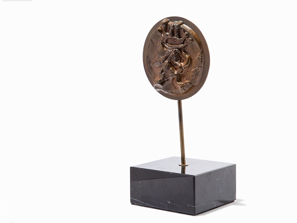 Salvador Dali, ‘King David’, Bronze Medallion, ca. 1970 From “Of Our Heritage” editionBronze with - Image 2 of 9