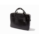 Black Leather, Document Holder BriefcaseS.T. Dupont, FranceAuthenticity ID: 181003Dark navy