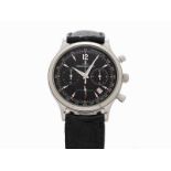 Jaeger-LeCoultre Master Control Chronograph, Ref. 145.8.31.S,Switzerland, circa 2000Quartz-