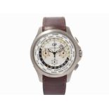 Girard-Perregaux World Traveller Chronograph, Ref. 49700-21-132-HBBBSwitzerland, circa 2014Automatic