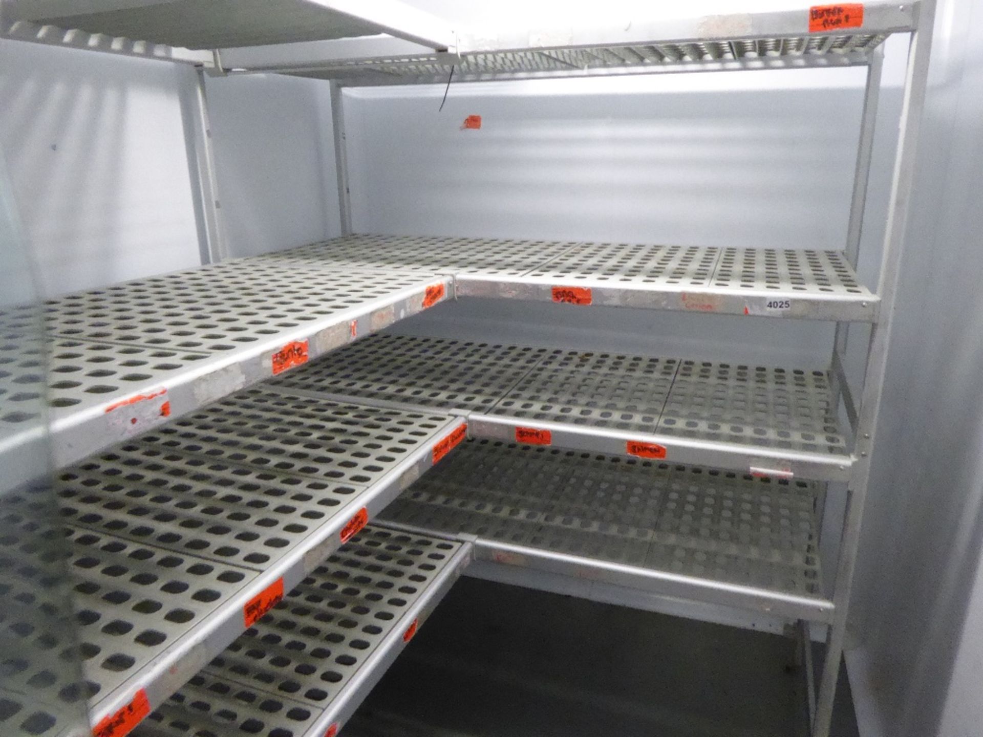 Shelving for walkin fridge, 1400x 550, with attachable shelf of 1200x 550