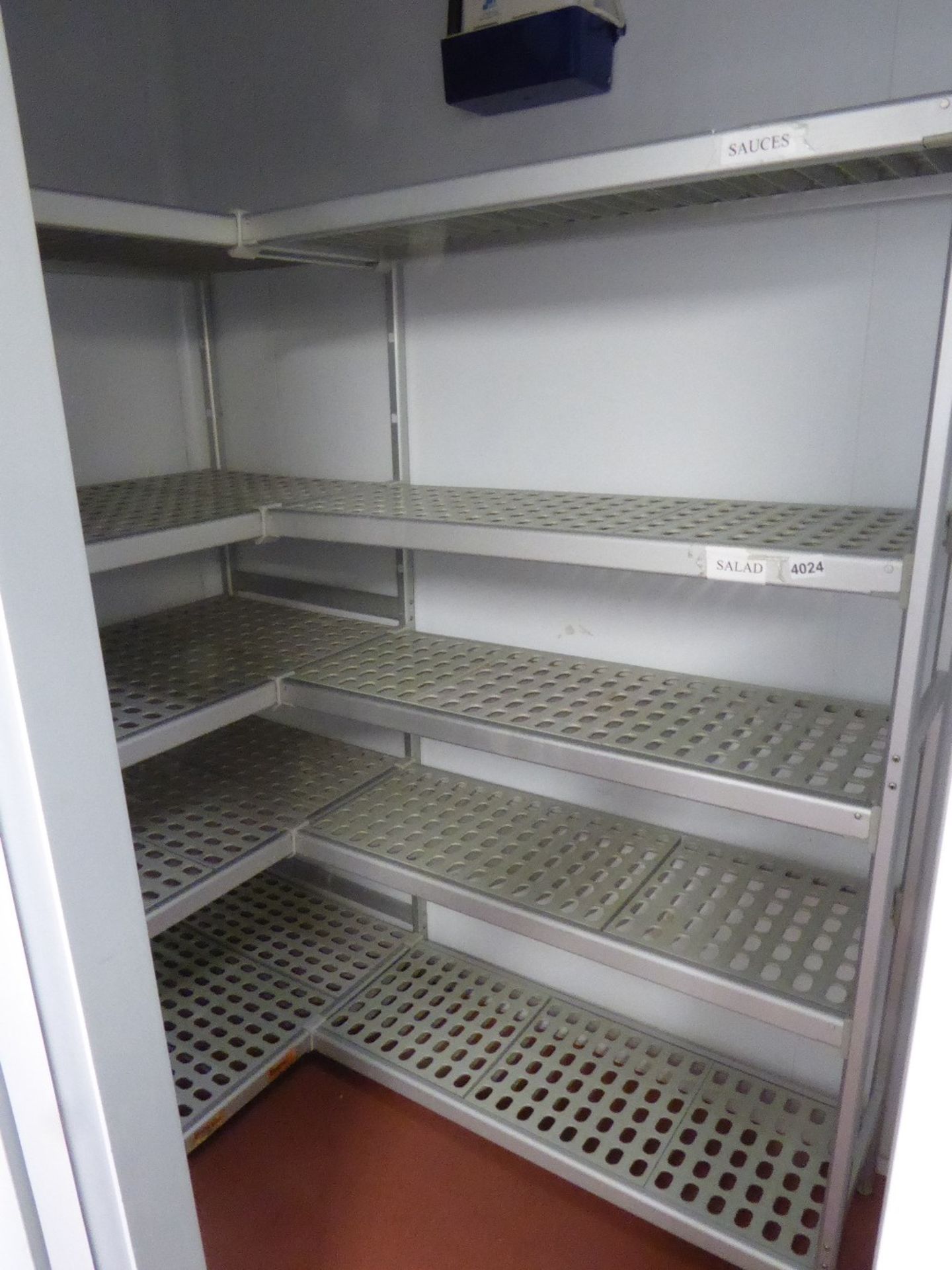 Shelving for walkin fridge, 1550x 370x 1650