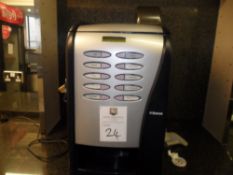 Coffee and hot drinks dispenser machine Saeco. Countertop system. 77cm high. 41cm w 55cm d SG200