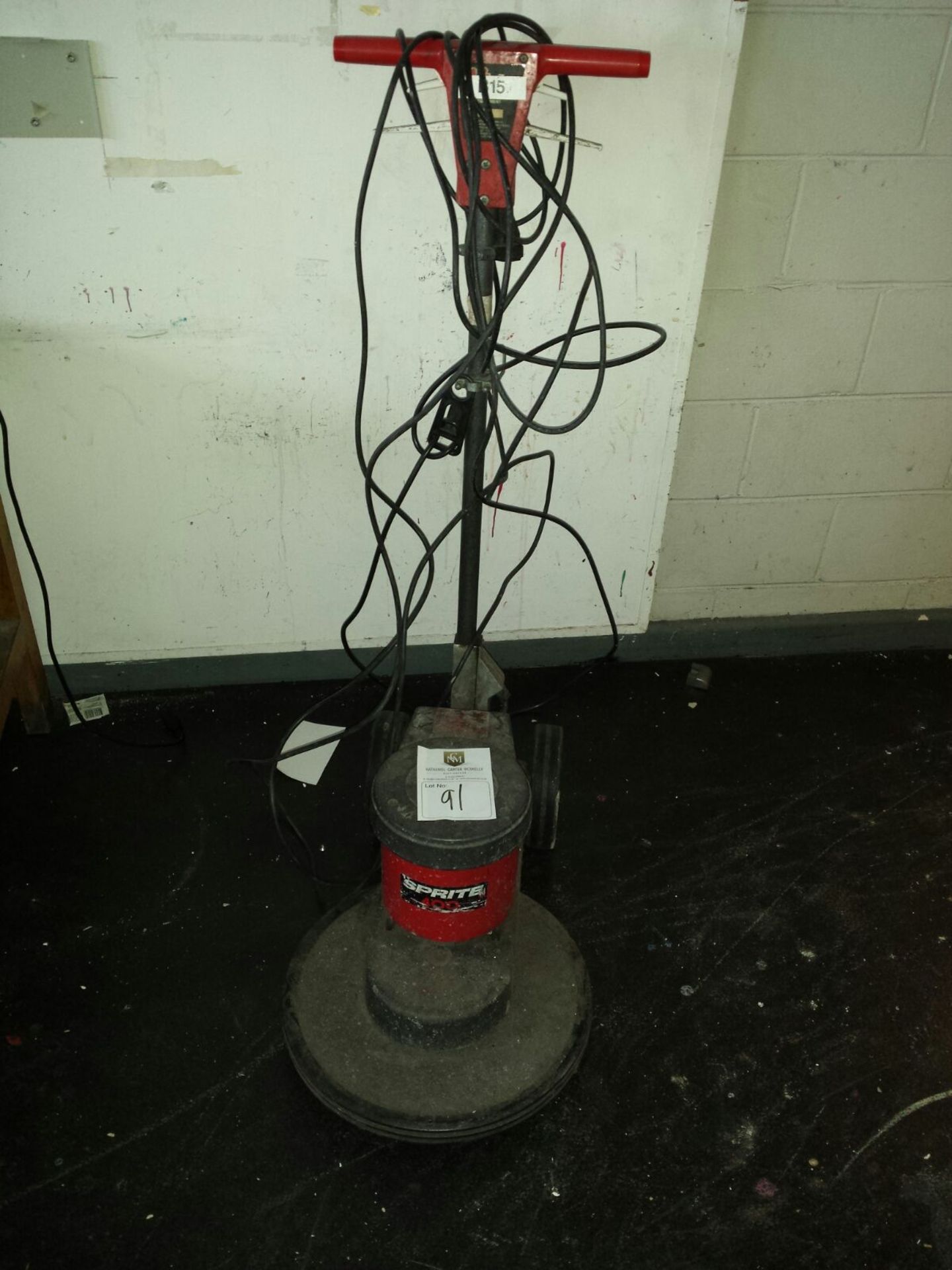 Sprite 400 floor scrubber machine