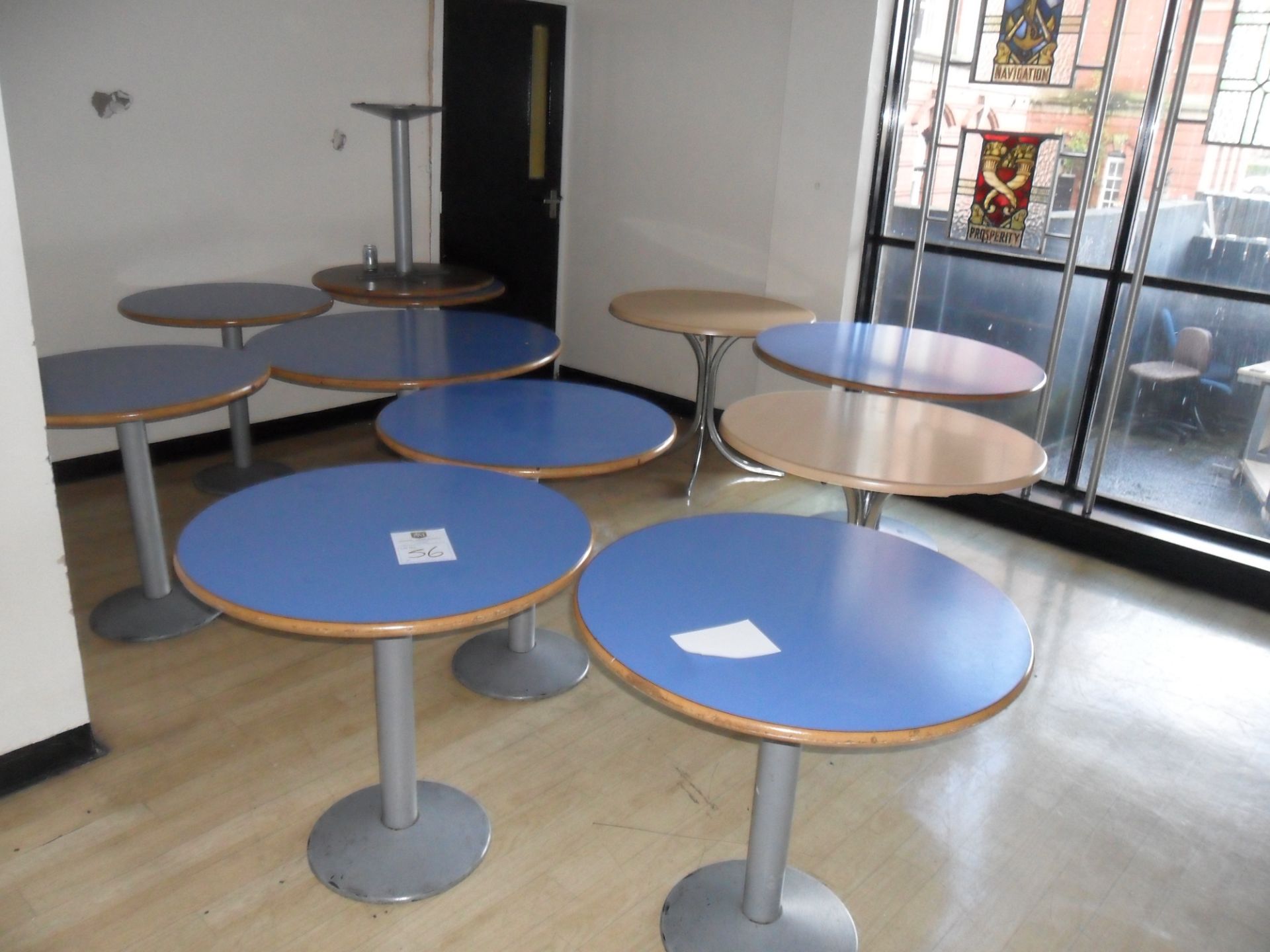 2 x cafe restaurant tables