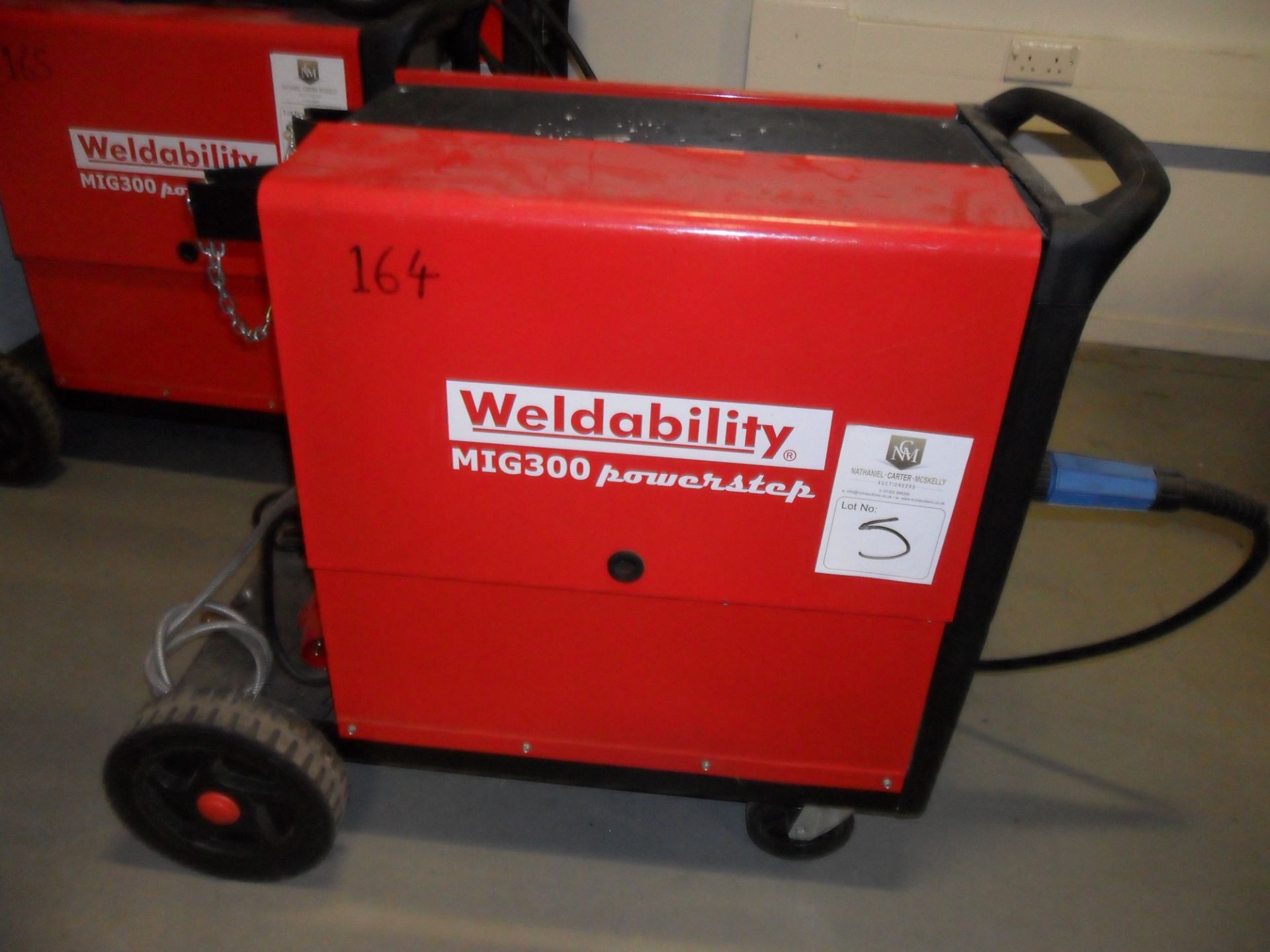 Weldability Mig 300 Powerstep. Welder includes leads and welding torch if shown in photo. - Image 2 of 2