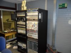 Server cabinets used in film making studio.