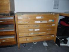 Map Drawer/ plan Chest. Lot is for 1 item only.