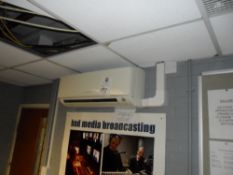 Mitsubishi wall mounted air conditioning unit