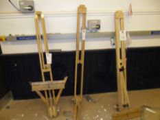 Easel. One lot only, does not include anything els