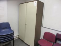 Triumph double door steel cupboard, size 1170mm wi