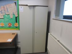 OSTA Line double door steel cupboard, size 960mm w
