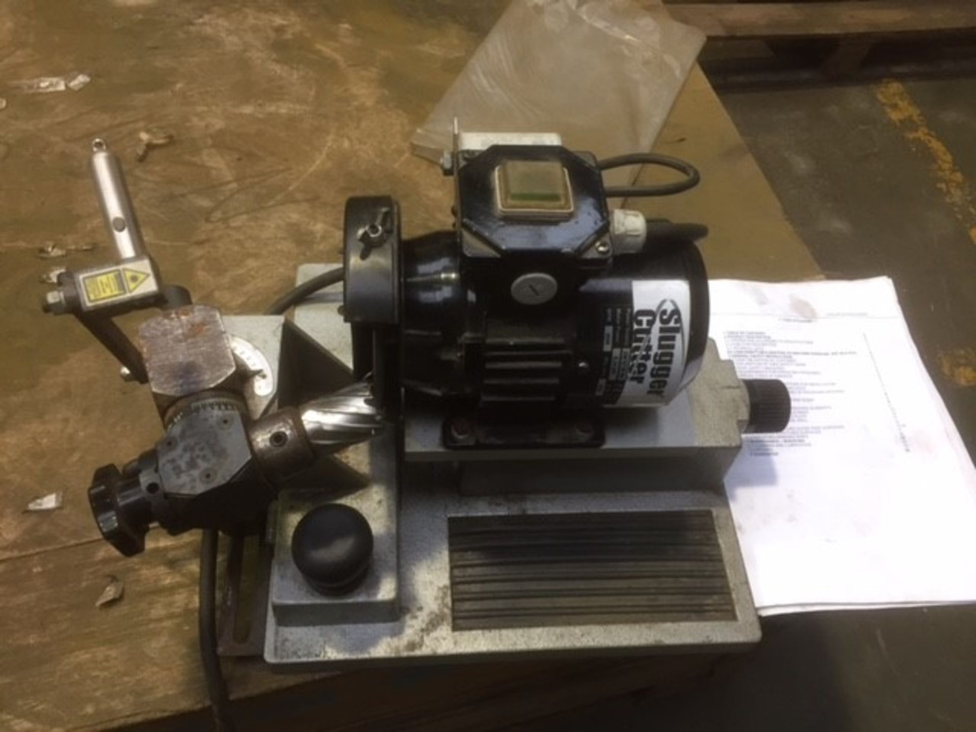 Rotabroach Tool Sharpener with Instructions.