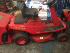 Countax Ride on Mower with collector and Roller. 1