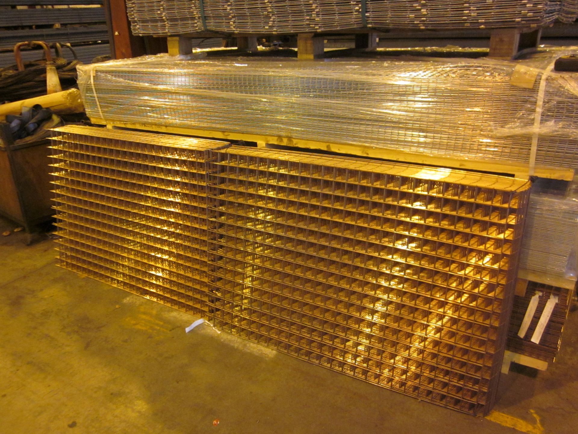 79 x Fencing Panels Self Colour Mild Steel Welded