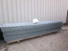 55 x Welded Mesh Fencing Panels. Galfan.