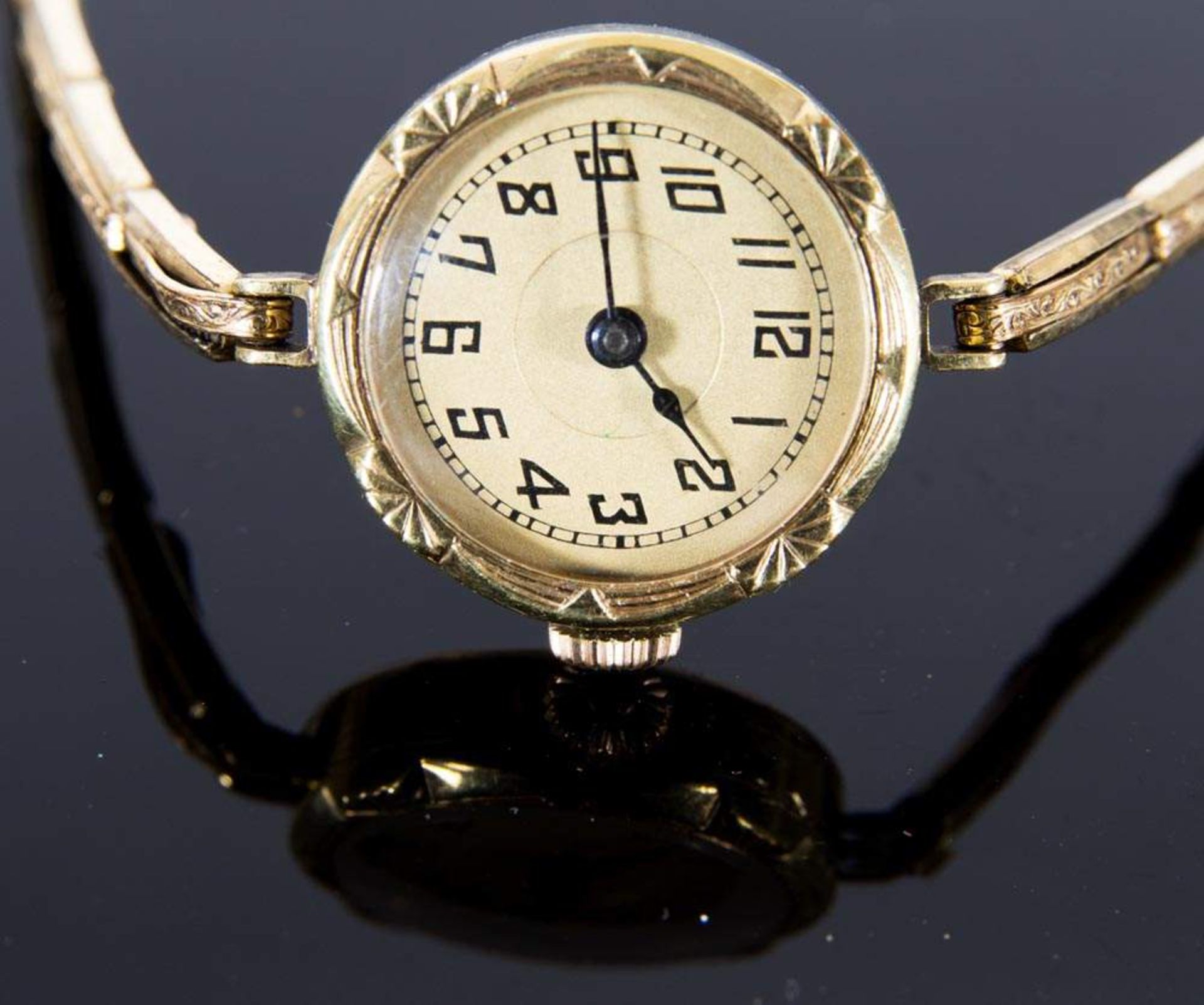 6teiliges Konvolut verschiedene Armbanduhren unter anderem 2 x LACO, 1 x Junghans, 1 x Ankra usw. - Image 4 of 12
