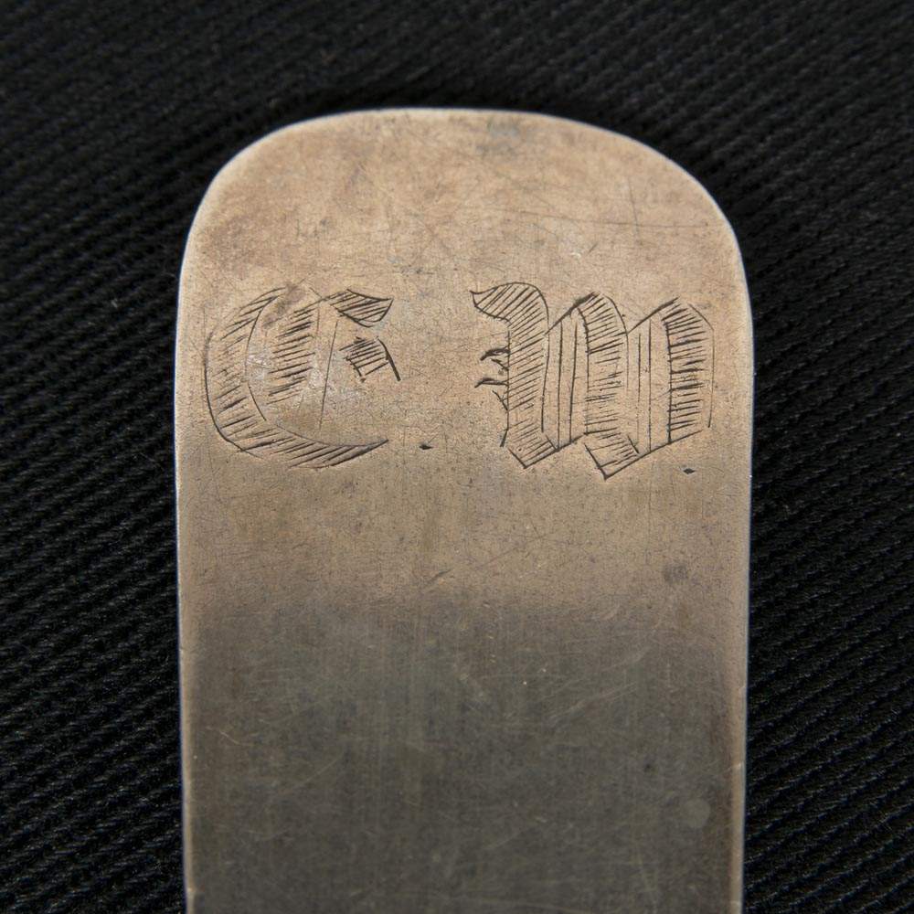 7teiliges Konvolut Spatenmusterlöffel. Verschiedene Längen. 12lötiges Silber (750er). Zusammen ca. - Image 5 of 12