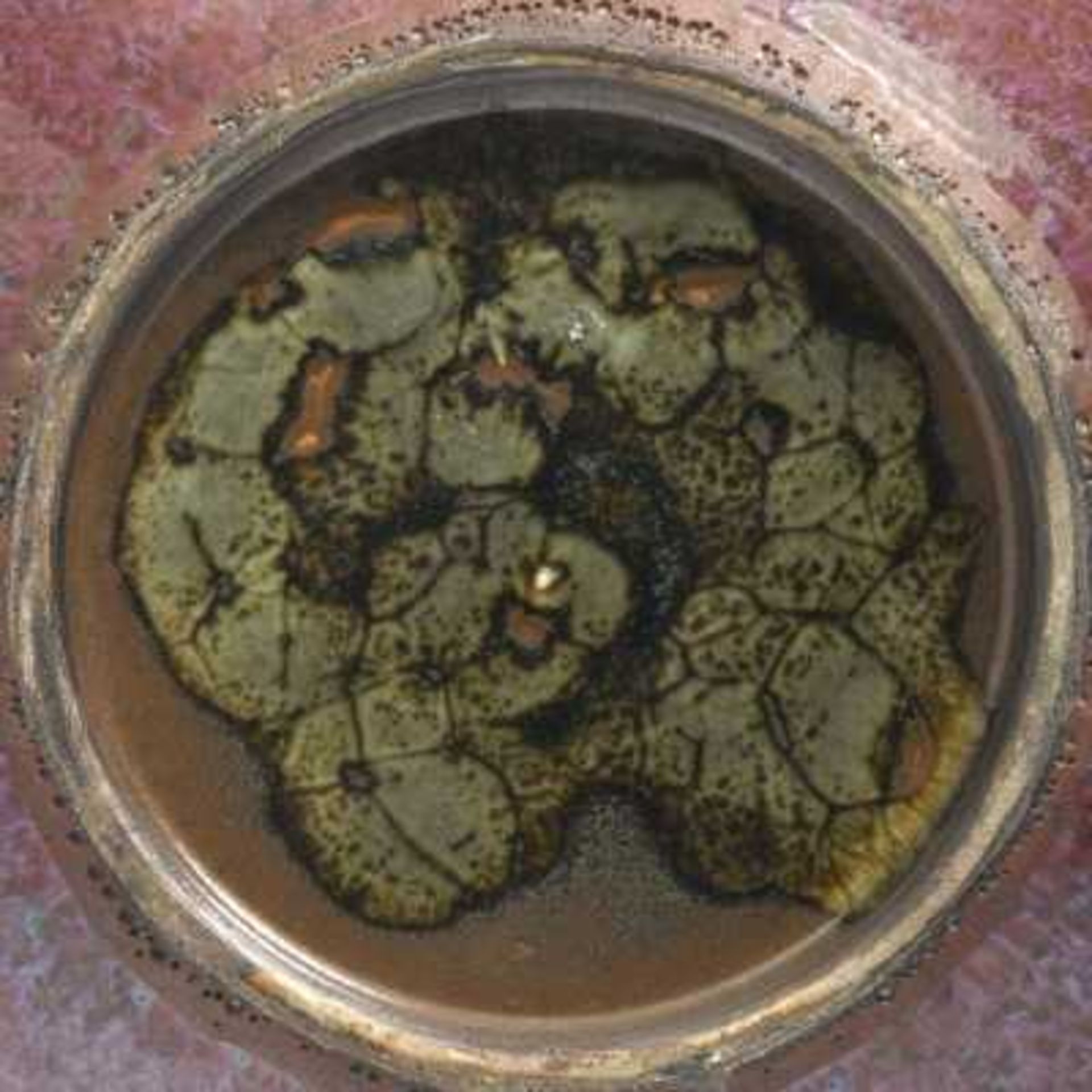 Doppelkürbisvase China, 19. Jh. Porzellan. Ochsenblutglasur. H. 32,5 cm. - Bild 2 aus 2
