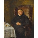 Grützner, Eduard von 1846 Großkarlowitz b. Neisse - 1925 München Mittagsschläfchen L. o. signiert