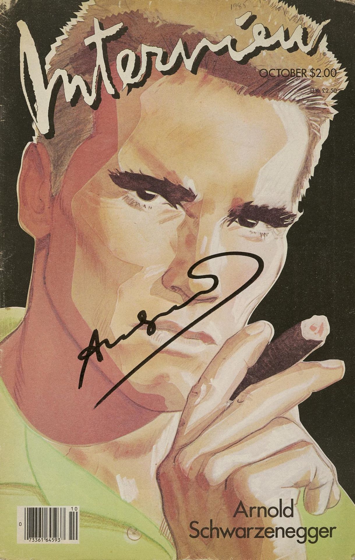 Warhol, Andy 1928 Pittsburgh - 1987 New York Arnold Schwarzenegger. Titelblatt des (vollständigen) - Bild 3 aus 3