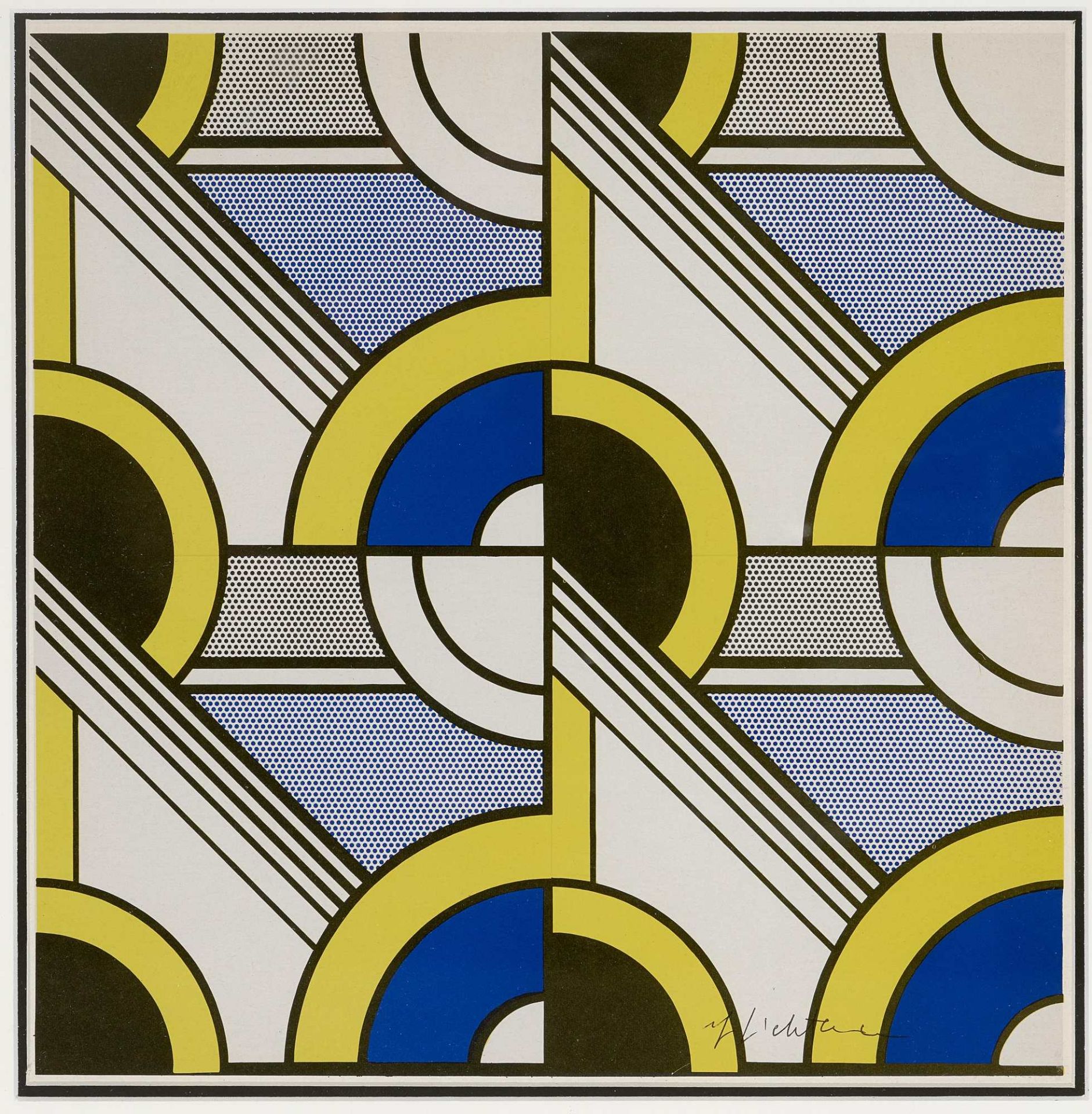 Lichtenstein, Roy 1923 New York - 1997 ebenda Modular Painting with four Panels 1. 1969