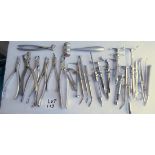 30 Dental Hand Tools
