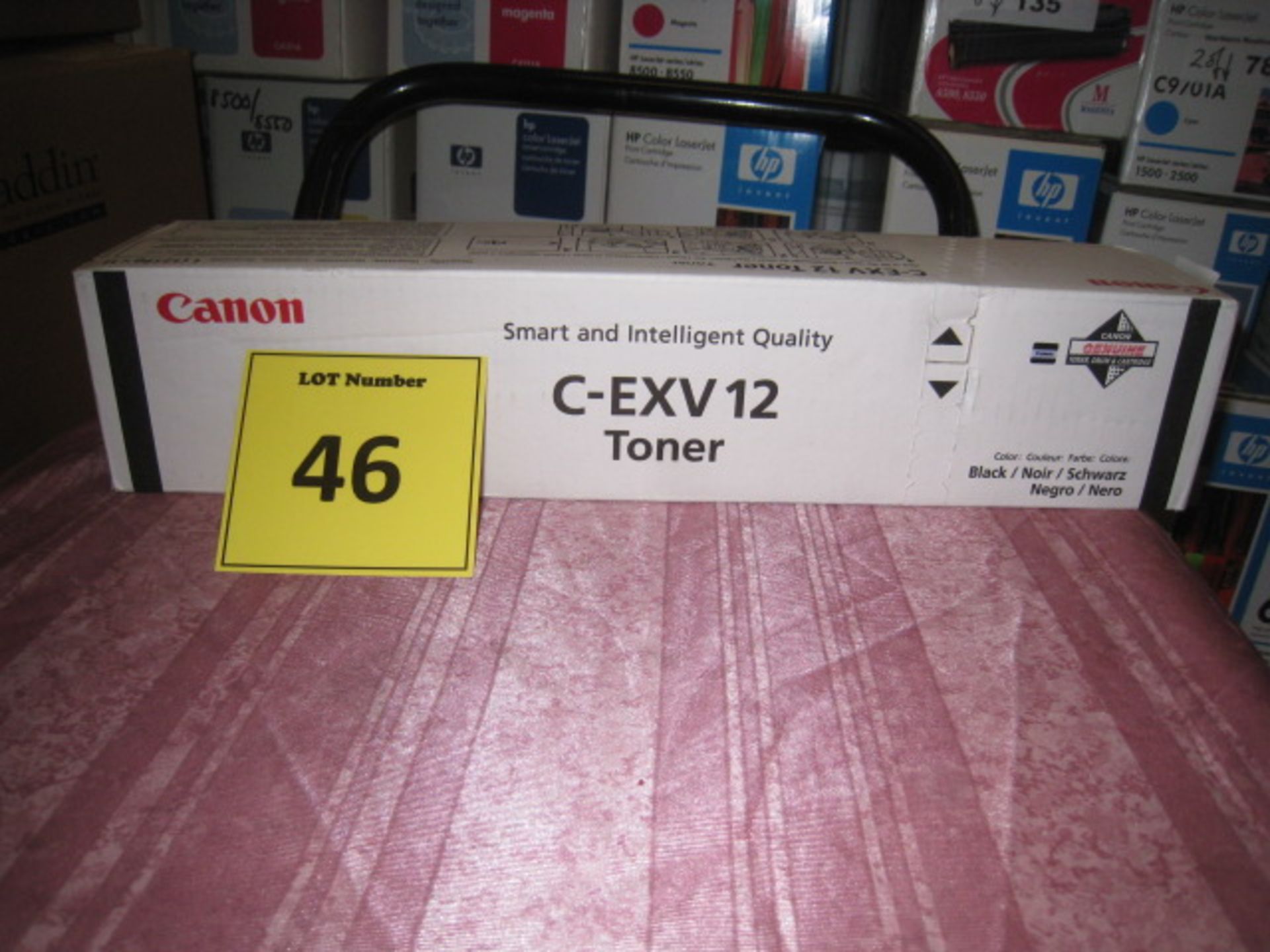 CANON GENUINE ORIGINAL C-EXV12 BLACK TONER. FOR iR3036/3045/Ir3235/3245/Ir3530/3570, Ir4570