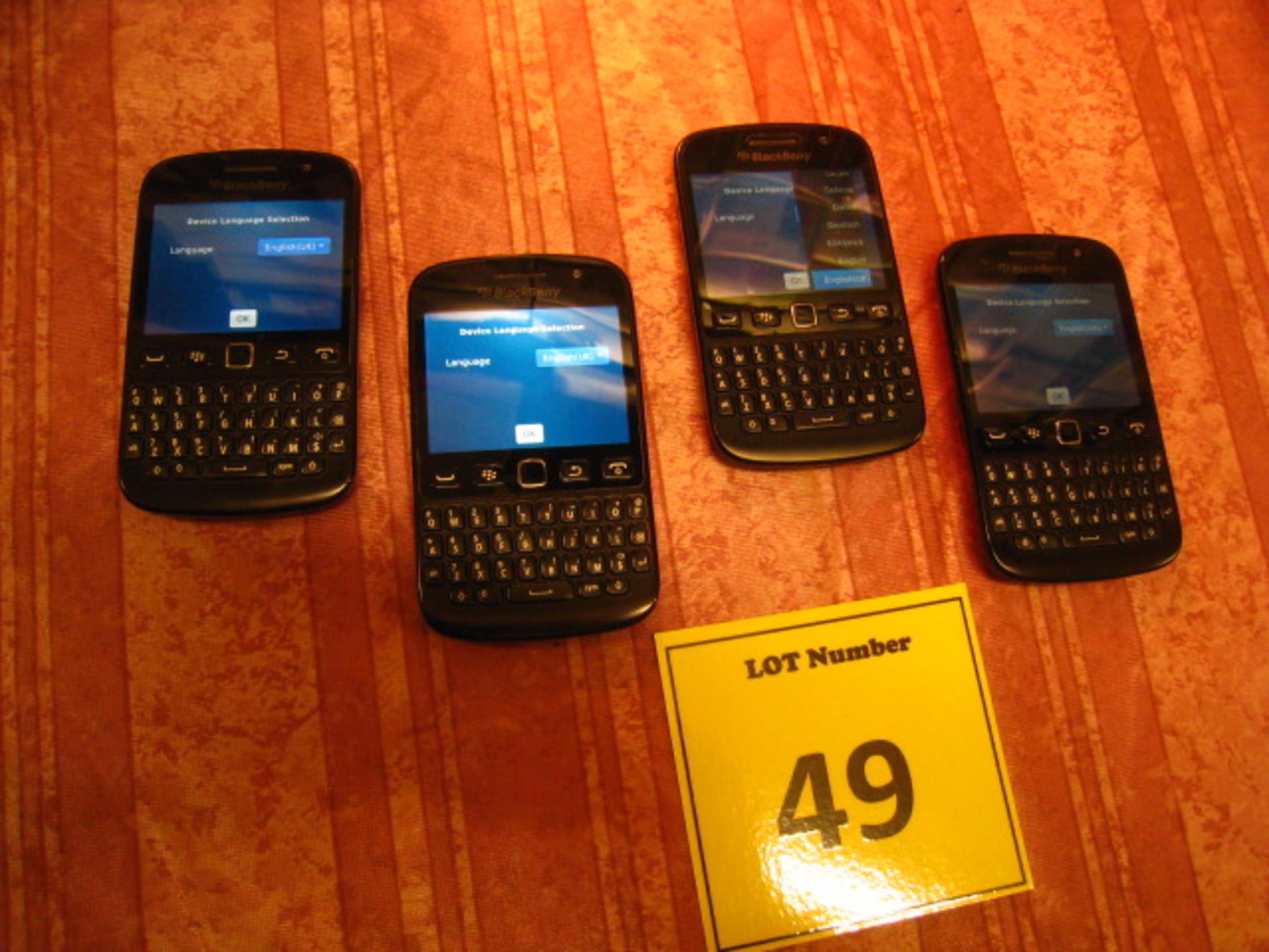 4 X BLACKBERRY 9720 SMART MOBILE PHONE