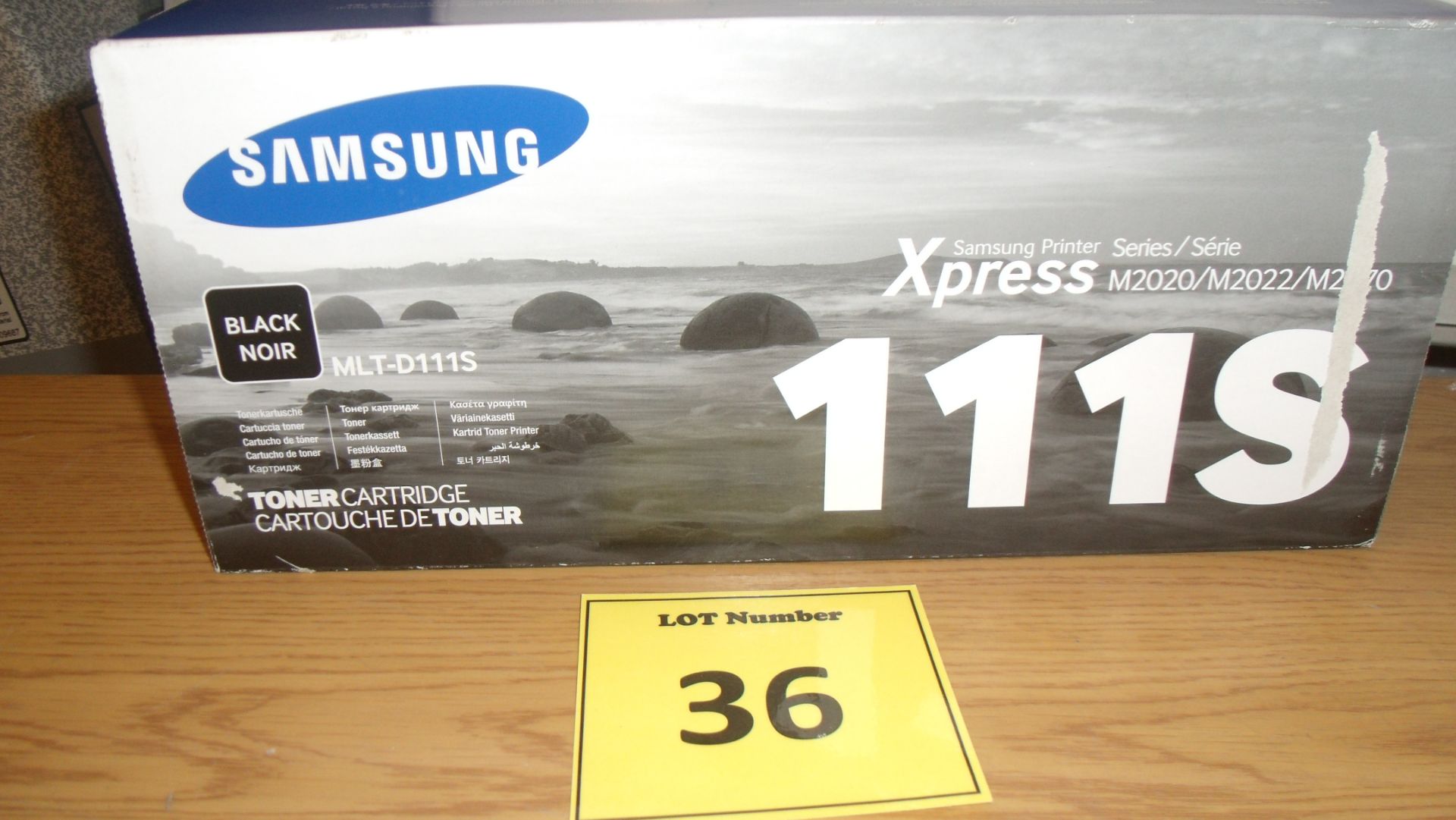 SAMSUNG GENUINE ORIGINAL 111S BLACK TONER CARTRIDGE(MLT-D111S/ELS)