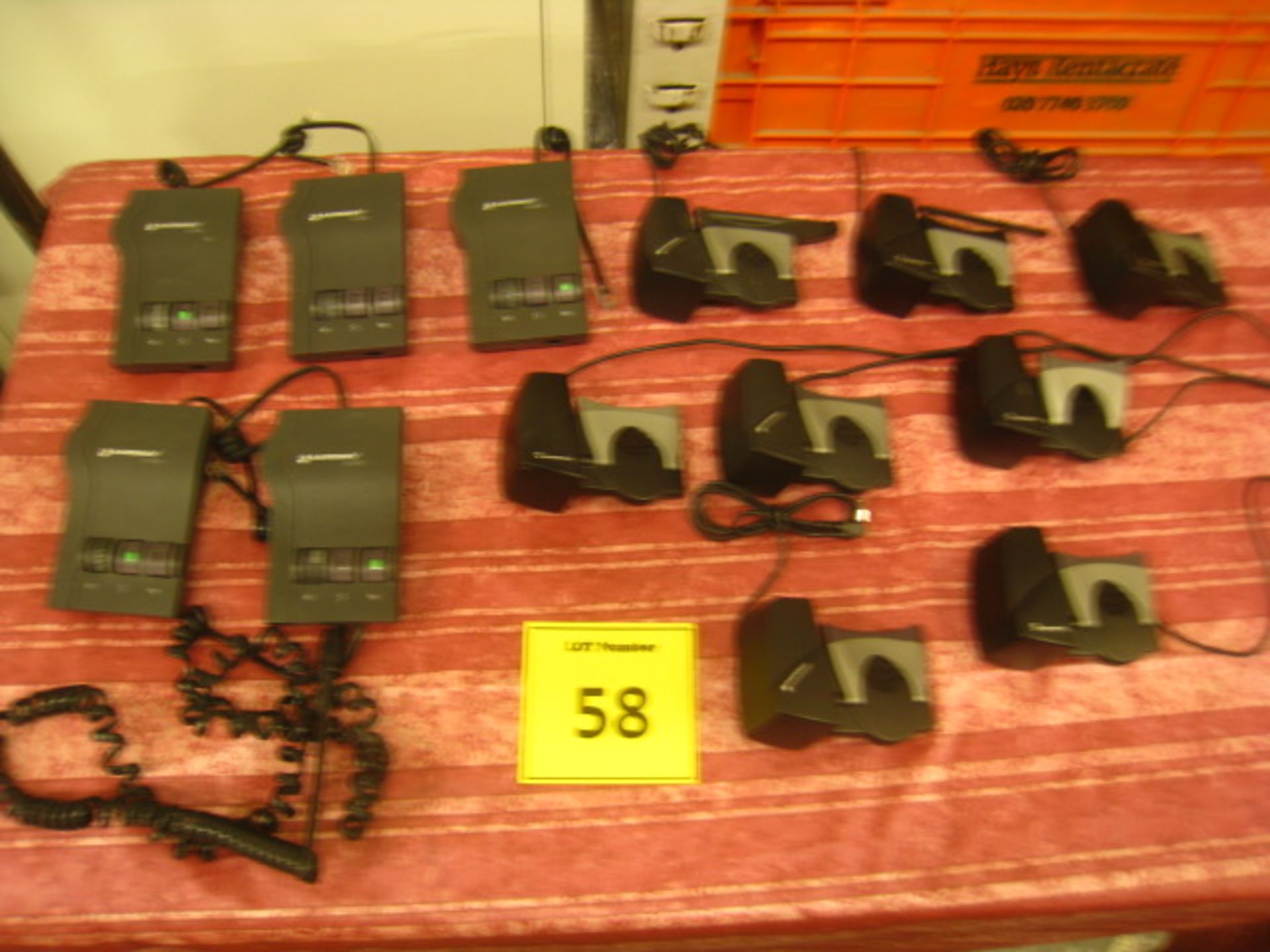 PLANTRONICS EQUIPMENT. 8 X HL10 handset lifters & 5 x M12 VISTA AMPLIFIER AUDIO PROCESSOR. SEE