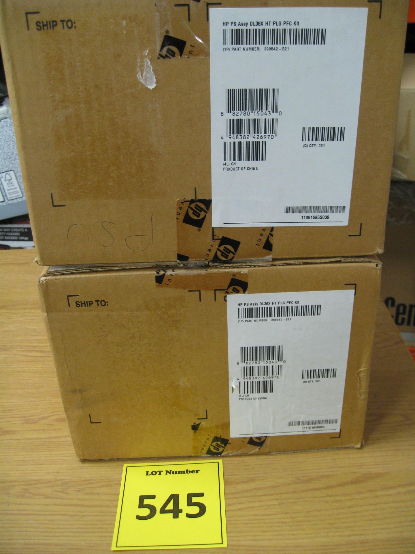 2 X HP POWER SUPPLY ASSEMBLY DL36X HT PLG PFC KIT. NEW & BOXED