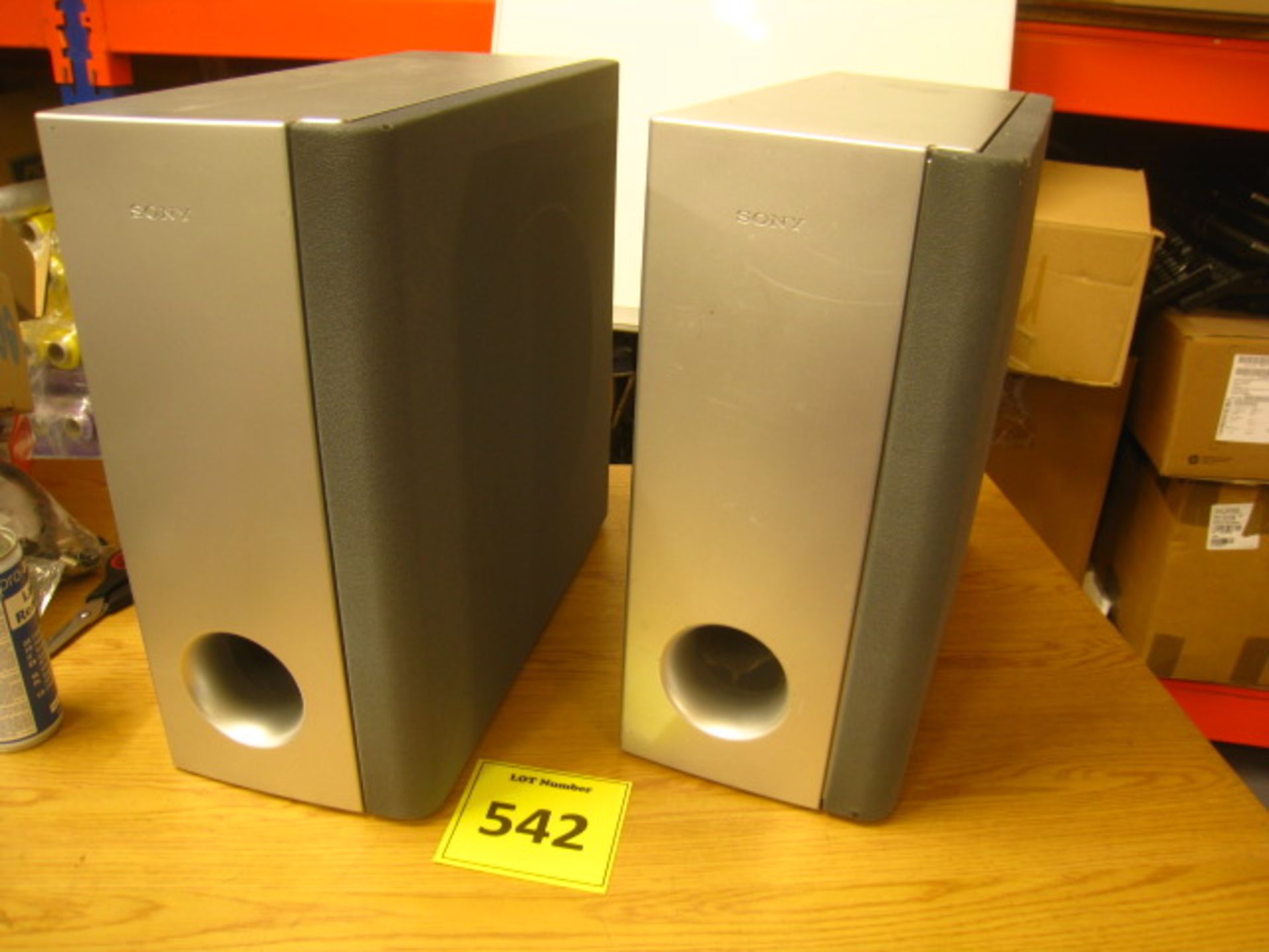 2 X LARGE SONY SPEAKERS MODEL SS-WS9