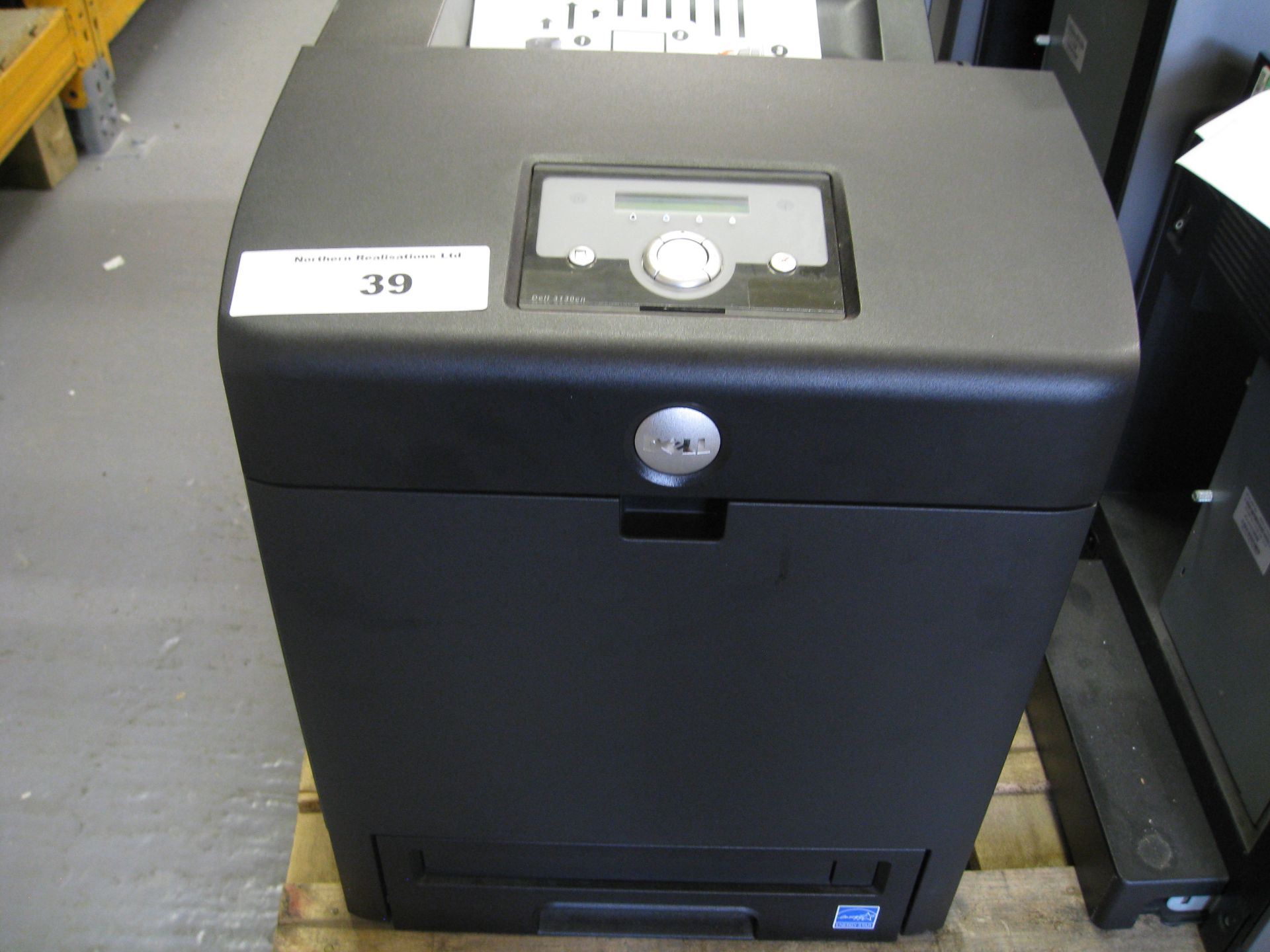 DELL COLOUR LASER PRINTER. MODEL 3130CN. WITH TEST PRINT