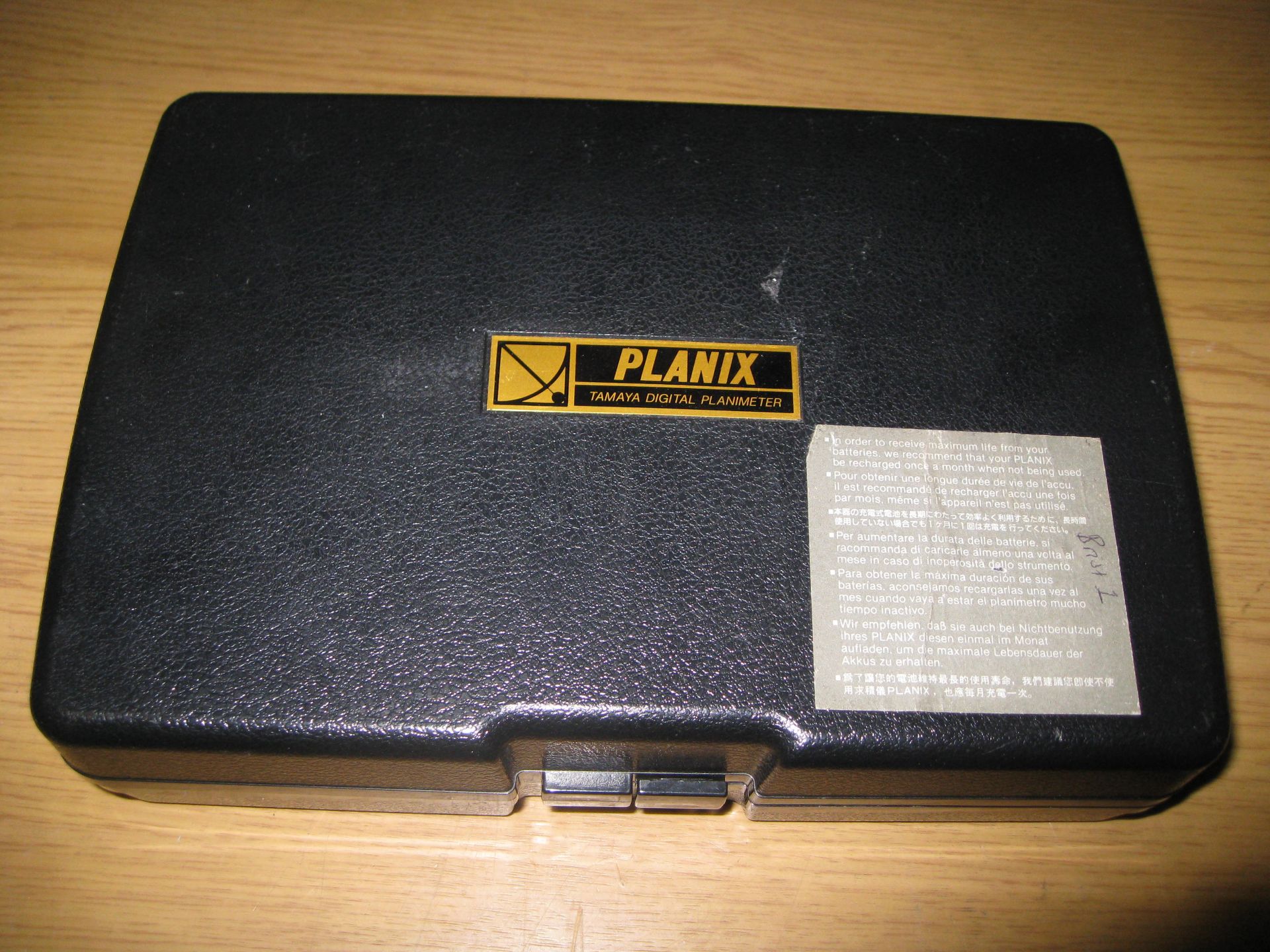 PLANIX 7 TAMAYA DIGITAL PLANIMETER. CASE. SEE PHOTO'S - Image 2 of 2