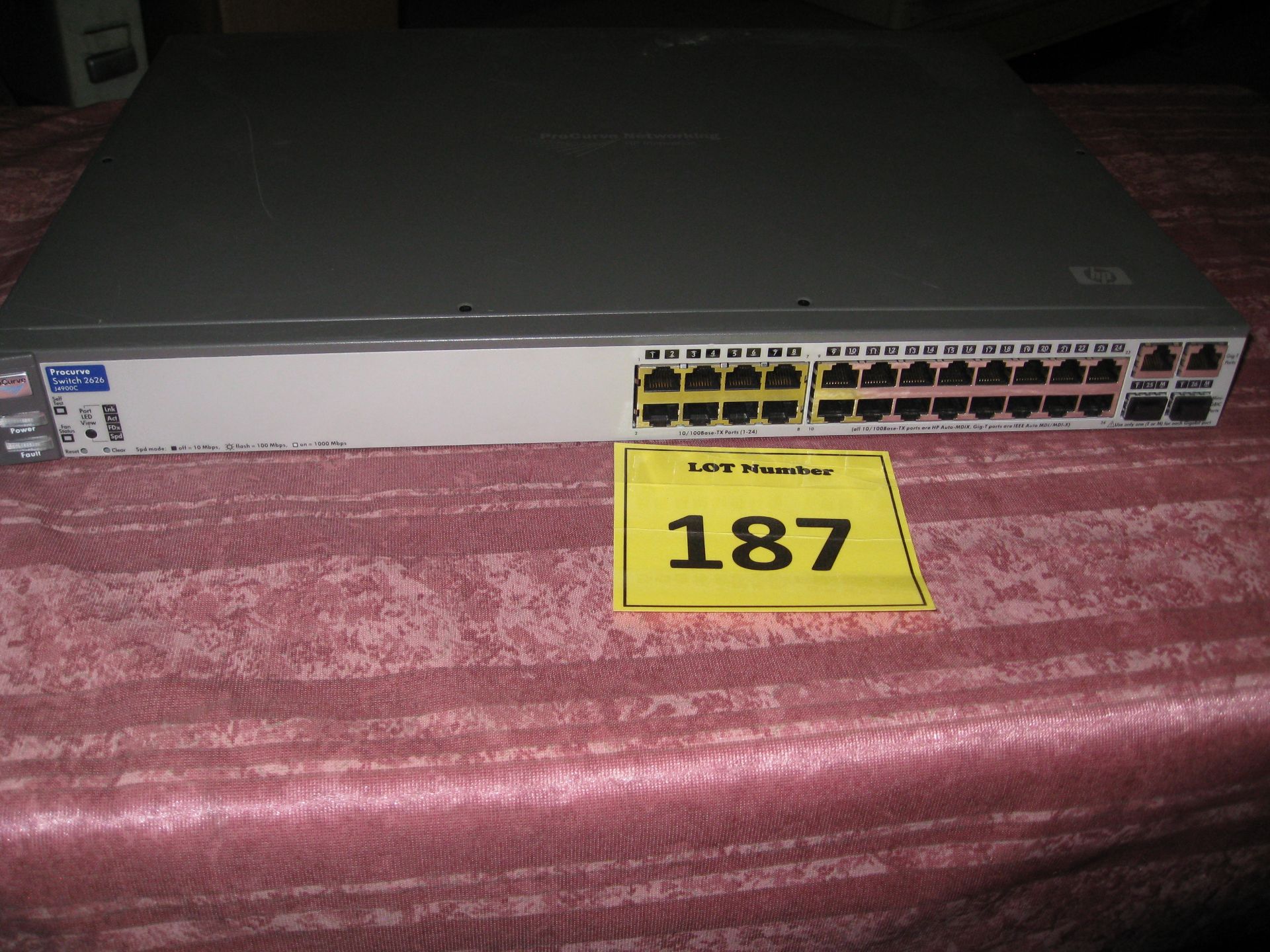HP PROCURVE SWITCH 2626 MODEL J4900C