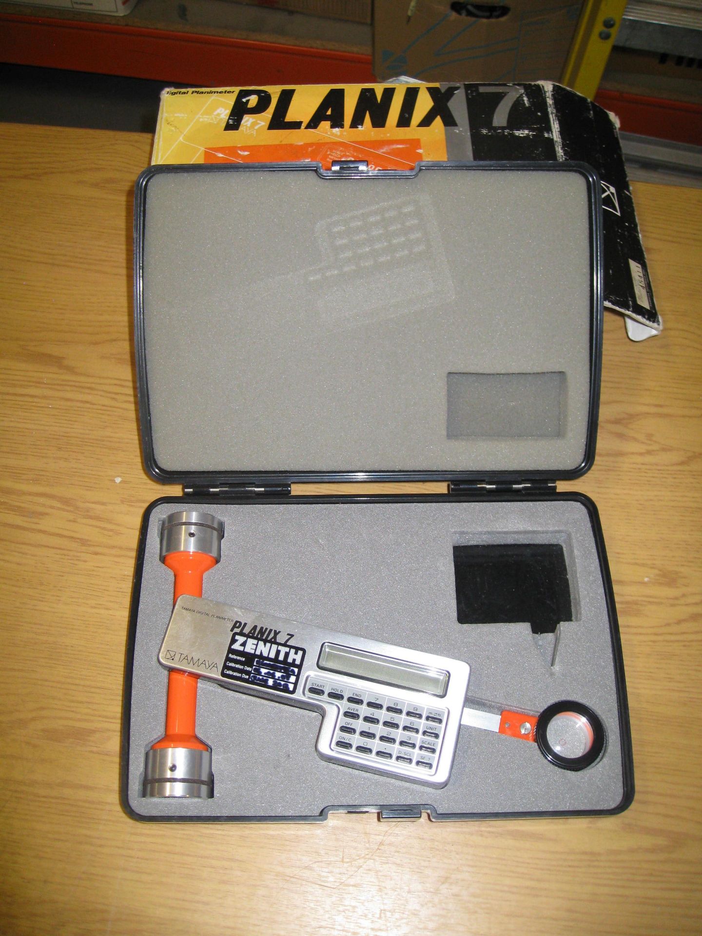 PLANIX 7 TAMAYA DIGITAL PLANIMETER. BOXED & IN CASE. SEE PHOTO'S